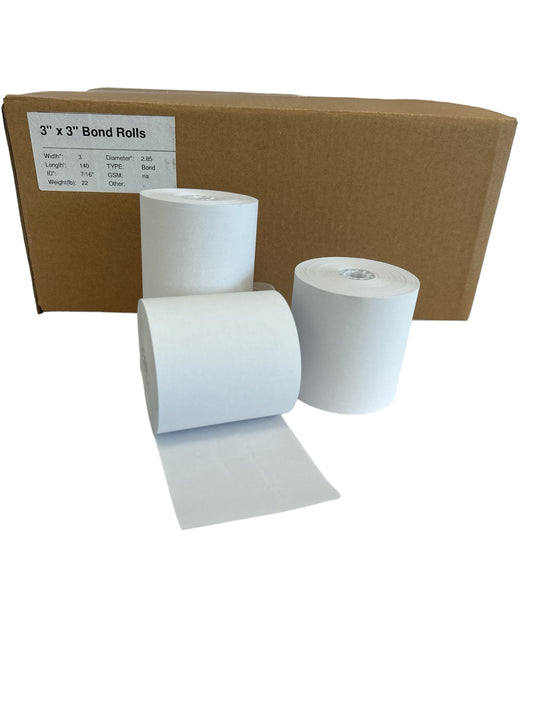 Printer Rolls, 3"