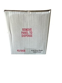 Poly Bags: 4 lb (1x1000)