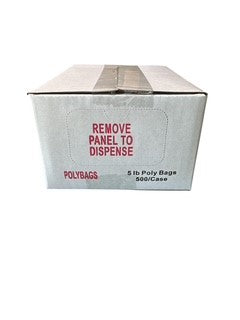 Poly Bags- 5 lb. (1x500)