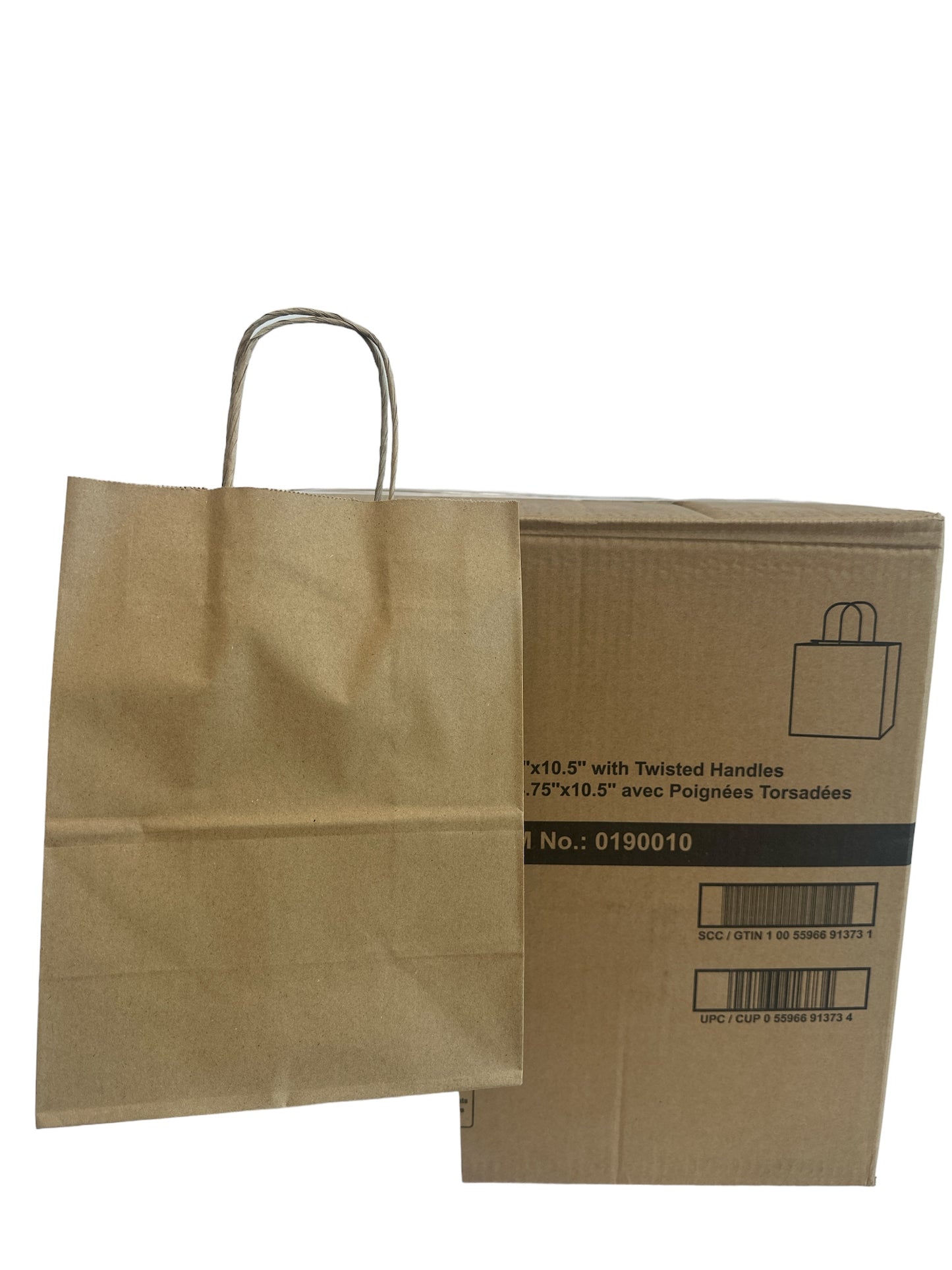 Kraft Shopper Bag with Handle