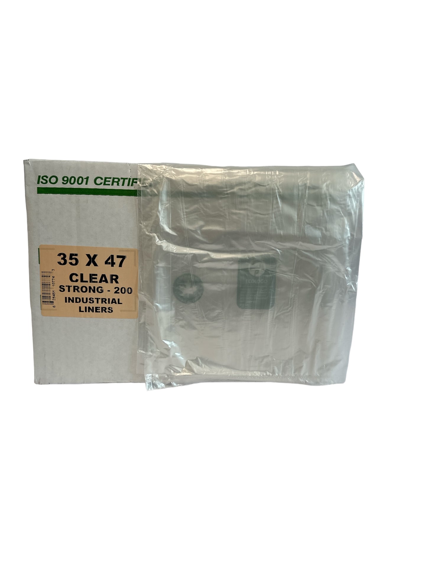 Clear Garbage Bags 35x47