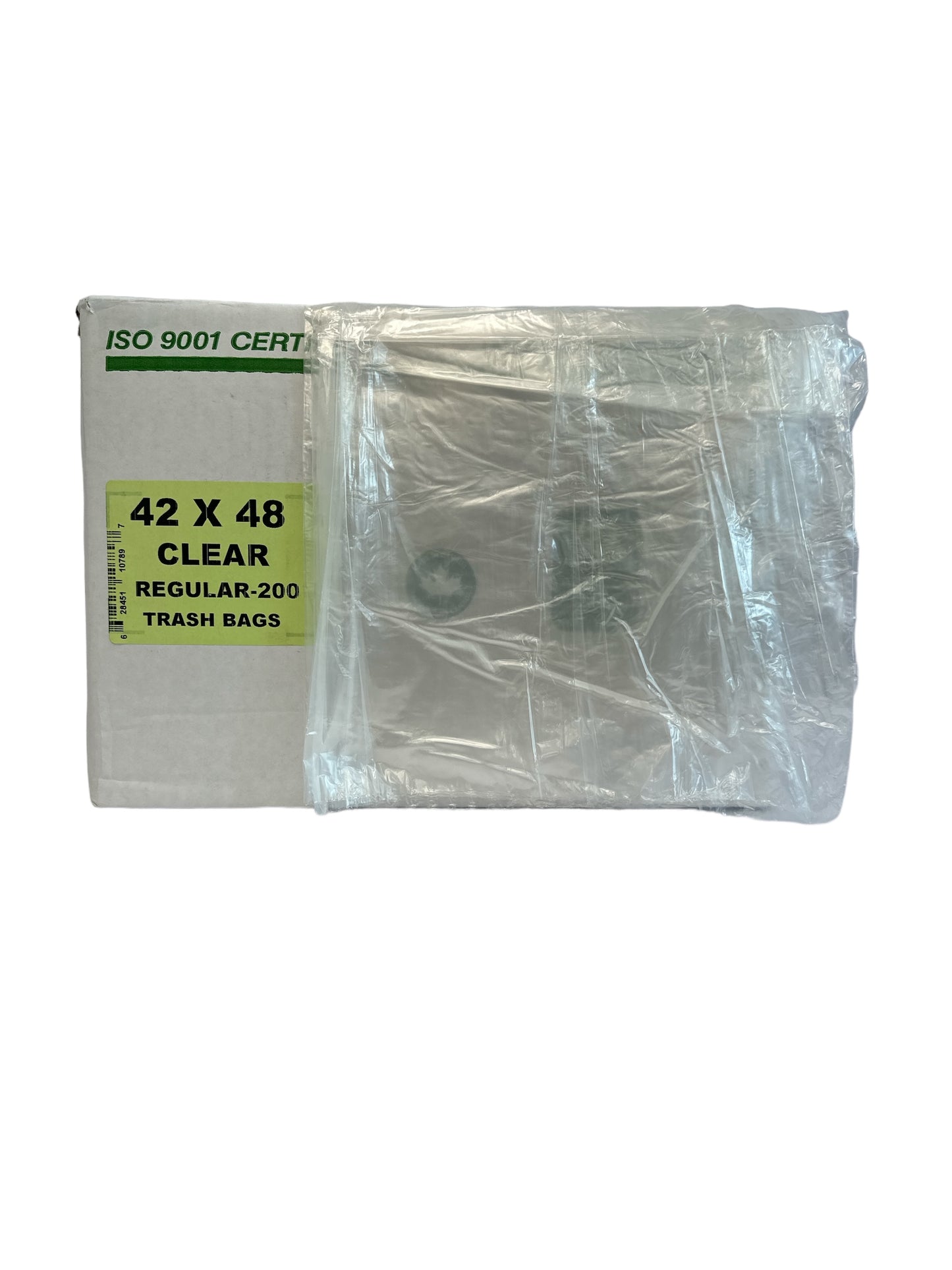 Clear Garbage Bags 42x48