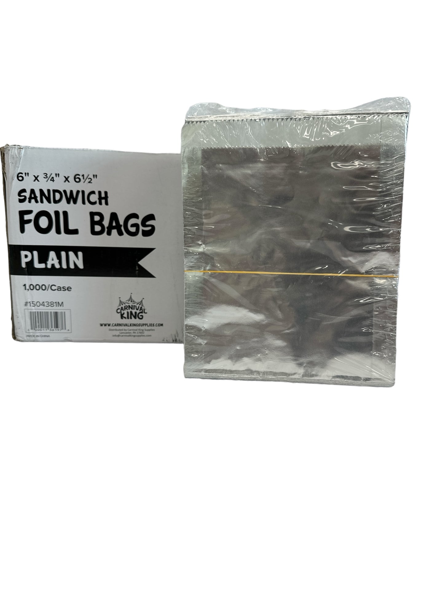 Plain Foil Sandwich Bag