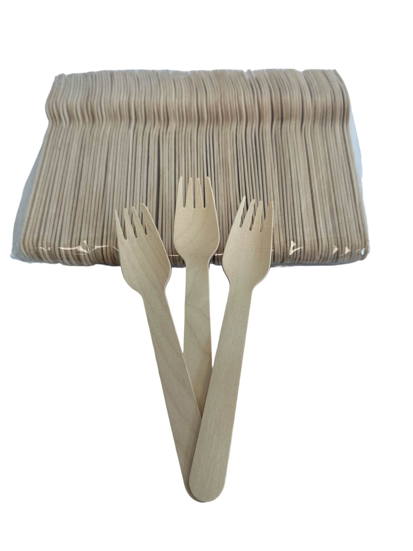 Wooden Forks: 160mm (1000/cs