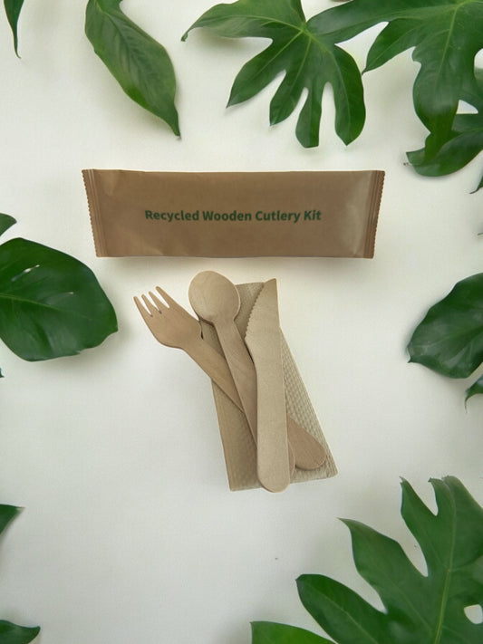 Wooden Cutlery Kit