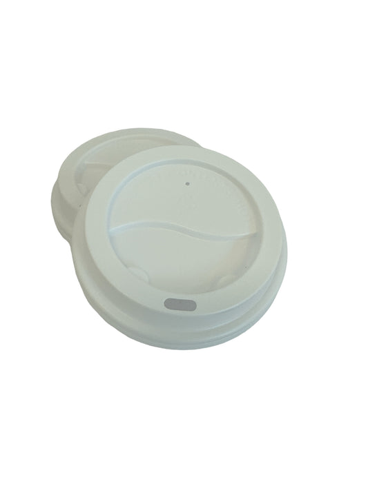 10-20oz. White Dome Coffee Lids