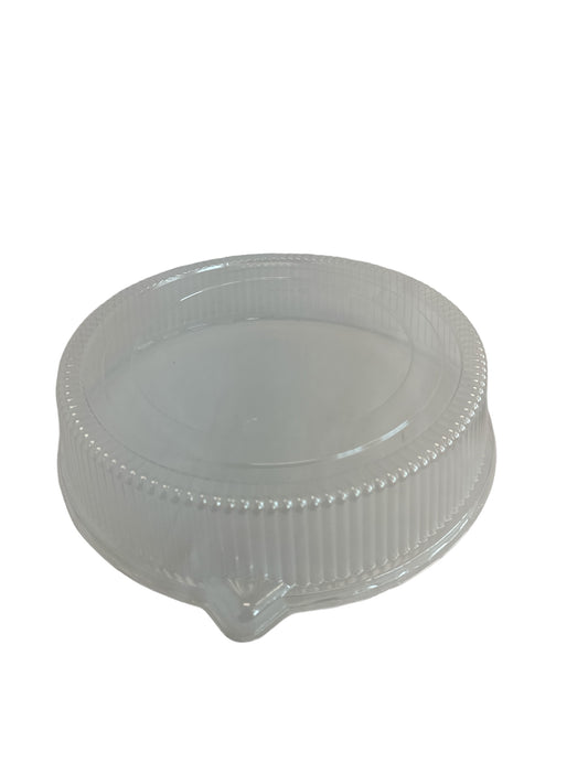 12"/16"/18" Crystal Cut Dome Lids For Flat Eclipse Catering Trays