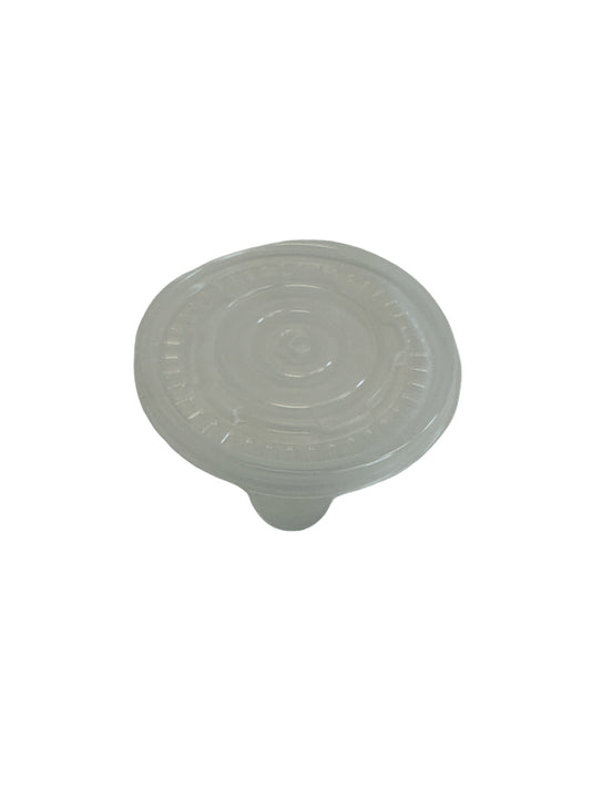 Plastic Lid for 6oz. Kraft Paper Bowl