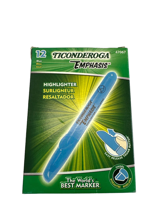 Highlighters, Blue