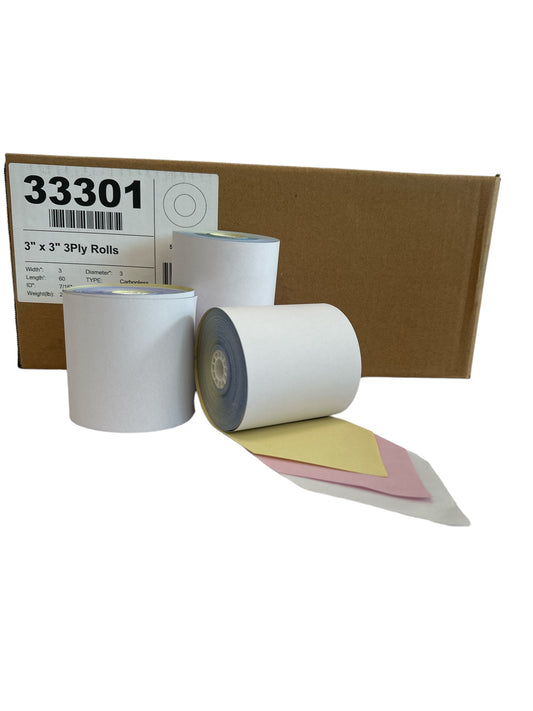 Printer Roll, 3"-3 Ply