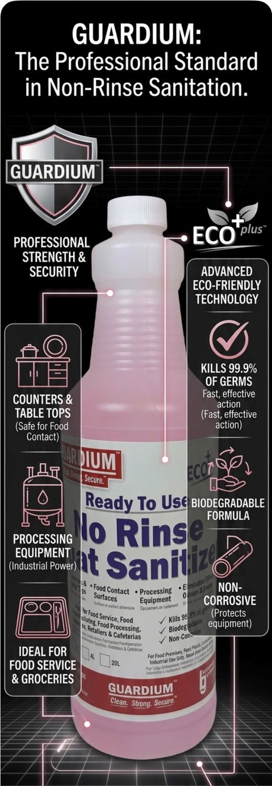 sanitizer-guardium no rinse