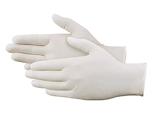 Latex Gloves - Powder Free