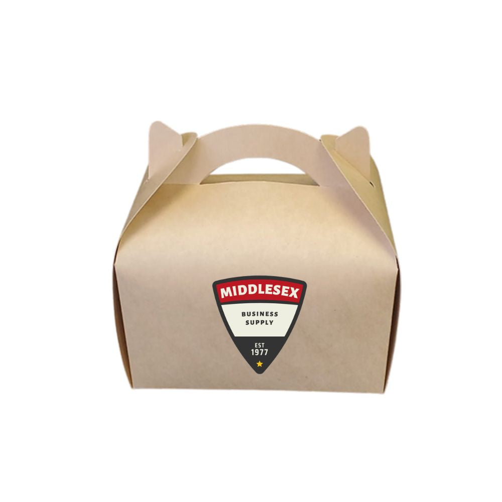 Compostable Custom Print Meal Box – Middlesex Business Supply