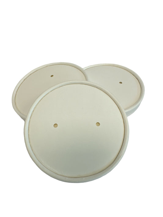 Paper Lids for 16oz. soup containers **Double Insulated** (500/ctn)