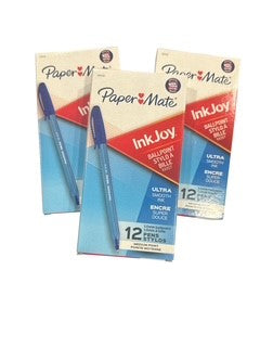 Ballpoint Pens: Blue  (12/pk)