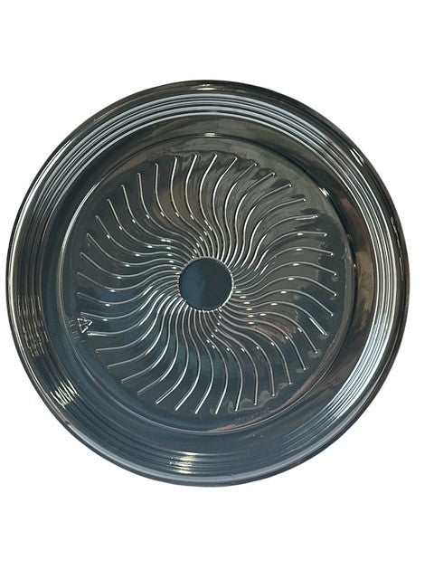 18" Black Flat Catering Trays